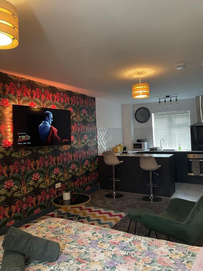 Luxury Studio Apartment Near Birmingham Citycentre Buitenkant foto